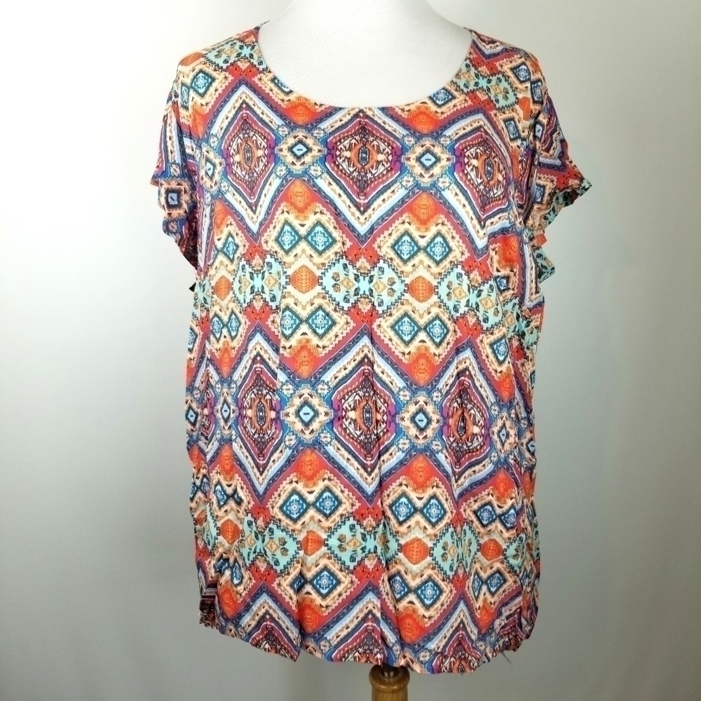 Cynthia Rowley Top, sz 1X
